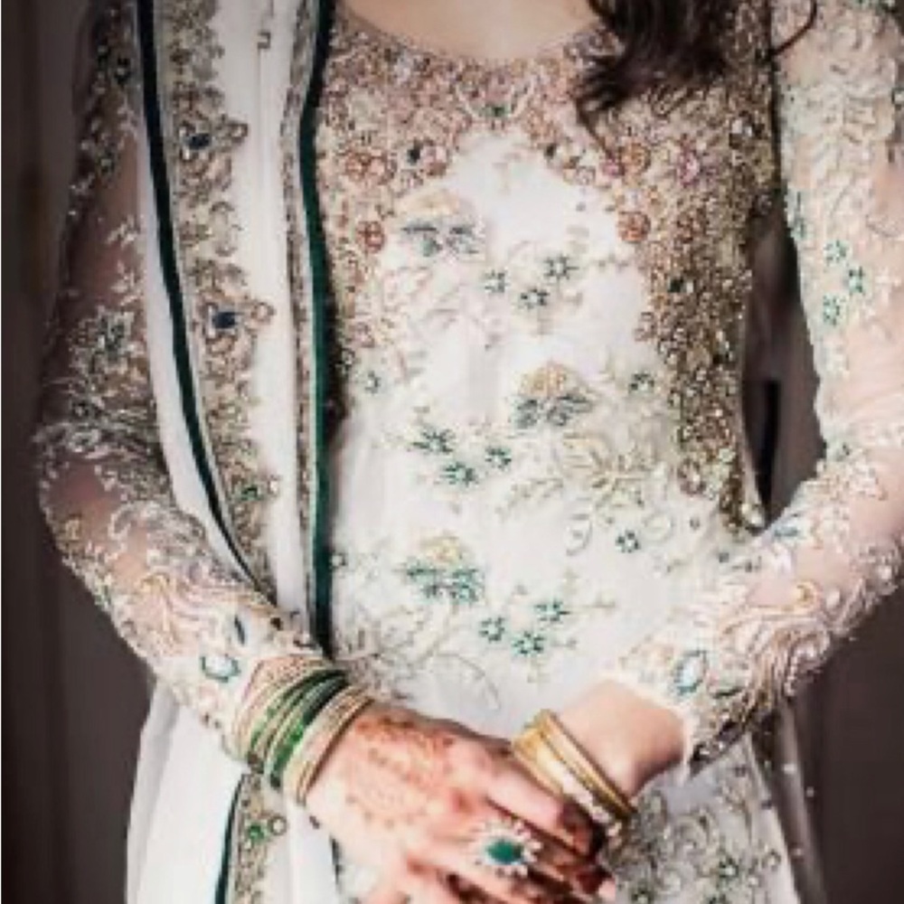 Designer custom pakistani bridal dress